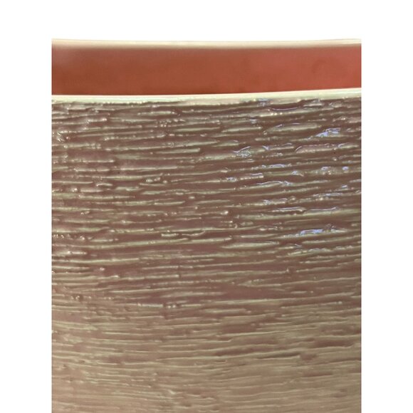 Vintage 1955 Miramar of California Pink Pottery Planter Bowl - MCM Ceramic - Picture 3 of 15